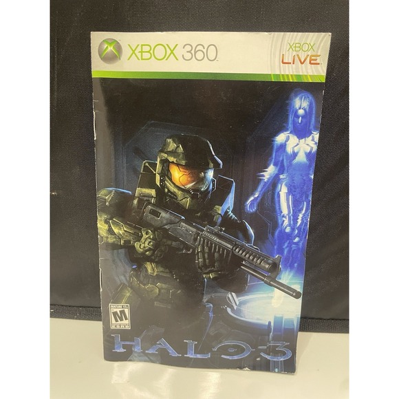 Halo‎ 3 (Xbox 360, 2007) - w/ Manual  tested and working - Picture 4 of 8